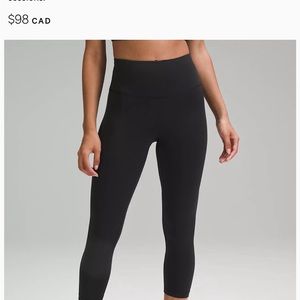 TWO PAIRS - Lululemon Wunder Train - 23” & 25”